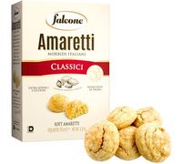 Falcone Classic Soft Amaretti Cookies from Italy 170g Amaretto Cookies - Almond Macaroons - Italian Wedding Cookies - Almond Biscotti - Soft Baked Cookies - Macarons Cookies for Eating -