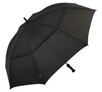 Falcone Golf Umbrella Diametre: 130 Centimeters Black