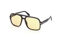 Falconer-02 Sunglasses - male - Tom Ford - Sunglasses - Black - 60 MM - Accessories 60 MM