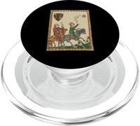 Falconry, 14th Century Codex Manesse PopSockets PopGrip for MagSafe