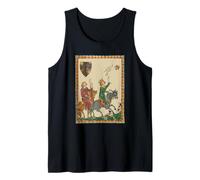 Falconry, 14th Century Codex Manesse Tank Top