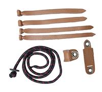 Falconry aylmeri anklets, Jesses & Leash Set, size Large