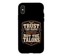 Falconry Falconer Bird Of Prey Raptor Handler Peregrine Case for iPhone X/XS