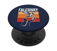 Falconry Falconer Ornithology Bird of Prey Peregrine Falcon PopSockets Adhesive PopGrip