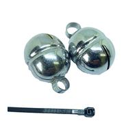 Falconry Lahore Nickel plated Bells (pairs)(size 1)