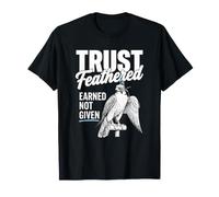 Falconry Trust Feathered Peregrine Falcon T-Shirt