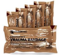 FalconTac Israeli 6 Inch Emergency Compression Bandage Wound Trauma Dressing Double-Vacuum Sterile Packaging-5
