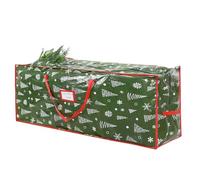 Falflor Christmas Tree Storage Bag Fits up to 9Ft Holiday Decor Storage Waterproof Christmas Tree Bag Durable Storage Bag with Carry Handles Zipper for Christmas Trees(Green)