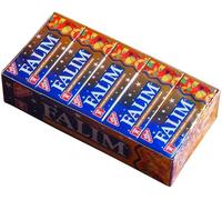 Falim Mixed Fruit Flavoured Sugar Free Chewing Gum ( 40 pack x5=200 ) UK Seller