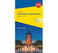 Falk Cityplan Mannheim-Ludwigshafen 1:22.500