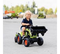 Falk Claas Ride-on Backhoe Tractor with Trailer