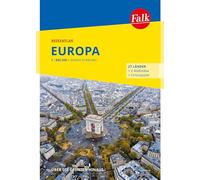 Falk Reiseatlas Europa 1:800.000: Straßenatlas und Autoatlas