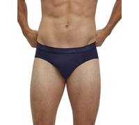 FALKE 2-Pack Men's Briefs Daily Comfort Soft Cotton with Elastane, Grey (Midnight 6366), XXXL