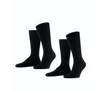 Falke Swing Socks 2-Pack Zwart Black size 39-42