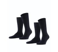 Falke Swing Socks 2-Pack Navy Dark Blue Blue size 39-42