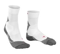 FALKE Unisex 4 GRIP U So Functional Yarn For Maximum Speed 1 Pair Socks, White White-Mix 2029, 8-9