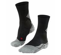 FALKE® 4Grip Stabilizing Black Compression Socks for Enhanced Running Performance