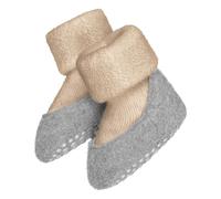 FALKE Unisex Baby Baby Cosyshoe B Hp Wool Grips On Sole 1 Pair Grip socks, Beige Sand Melange 4651, 3-9 Months