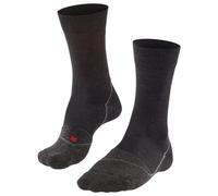 FALKE Unisex BC Warm U So Wool Alpaca Anti-Blister 1 Pair Cycling Socks, Black Black-Mix 3010, 5.5-7.5