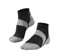 FALKE Unisex BC6 Short Racing U Sso Lyocell Functional Yarn Anti-Blister 1 Pair Cycling Socks, Black Black-Mix 3010, 9.5-10.5