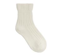 Falke Bedsock Rib Wool-blend Socks - Off White - 39-42