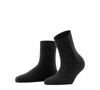 FALKE Women's Bedsock W Hp Angora Wool Thick Plain 1 Pair Socks, Black 3009, 2.5-5