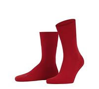 FALKE Unisex Run U Sso Cotton Plain 1 Pair Socks, Red Fire 8150, 8-9