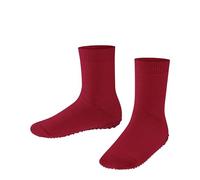 FALKE Unisex Kid's Catspads K HP Cotton Wool Grips On Sole 1 Pair Socks, Red Lipstick 8000, 5.5/8 UK