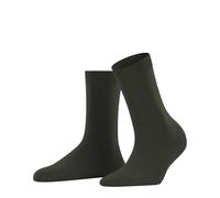 FALKE Women's Cosy Wool W So Viscose Cashmere Plain 1 Pair Socks, Green Military 7826, 2.5-5