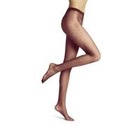 FALKE Women's Dot 15 DEN W Ti Sheer Patterned Tights 1 Pair, Red Ruby 8830, XL