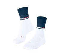 FALKE® Compression Running Socks White Size 44-45 (EU) for Optimal Support During Runs
