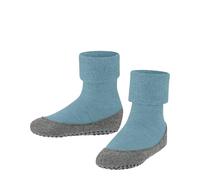 FALKE Cosyshoe Minis K Hp Wool Grips On Sole 1 Pair Grip socks, Blue Key Largo 6852, 5/5.5 UK Child
