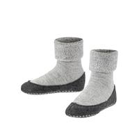 FALKE Unisex Kids Cosyshoe Minis K Hp Wool Grips On Sole 1 Pair Grip socks, Grey Light 3400, 5/5.5 UK Child