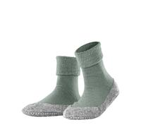 FALKE Women's Cosyshoe W HP Wool Grips On Sole 1 Pair Socks, Green (Peppermint 7477), 7-8