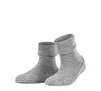FALKE Women's Cosyshoe W Hp Wool Grips On Sole 1 Pair Grip socks, Grey Light 3400, 7/8 UK