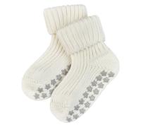 FALKE Unisex Baby Catspads Cotton B Hp Thick Grips On Sole 1 Pair Grip socks, White Off-White 2040, 12-18 months
