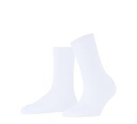 FALKE Women's Family W So Sustainable Cotton Plain 1 Pair Socks, White 2000 Rib, 2.5-5