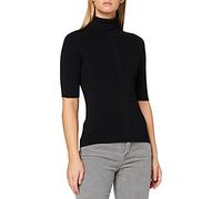 FALKE Crew Neck 1/2 Women's Pullover - Black, M