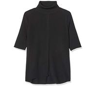 FALKE Crew Neck 1/2 Women's Pullover - Black, X-Large