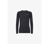Falke Ergonomic Sport System Mens Falke Ergonomic Sport System Tech Long-Sleeve Stretch-Wool Blend Top Black 2XL