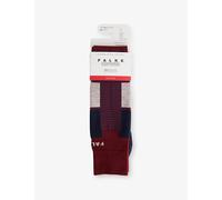 FALKE Women's SK4 Advanced W Kh Wool Functional Yarn Warm Thin 1 Pair Skiing Socks, Red Merlot 8117 Trend, 2.5-3.5