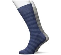 FALKE Esprit Men's Mesh Stripe 2-Pack M SO Socks, Mehrfarbig (Sortiment 0040), 39-42 (Pack of 2)