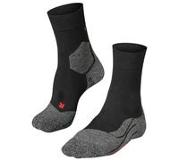 FALKE Men's RU3 Comfort M So Lyocell Functional Yarn Anti-Blister 1 Pair Running Socks, Black Black-Mix 3010, 9.5-10.5