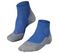 Falke Men's Running Socks RU4 Endurance Short – Cotton, Anti-blister – Blue Athletic 6451, EU 8-9