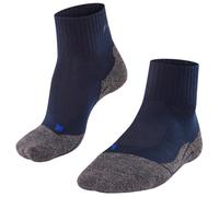 FALKE Men's TK2 Explore Cool Short M Sso Lyocell Functional Yarn Thick Anti-Blister 1 Pair Hiking Socks, Blue Marine 6120, 8-9