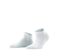 FALKE Women's Family W Sn Sustainable Cotton Low-Cut Plain 1 Pair Trainer Socks, Blue Light 6594, 2.5-5