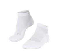 FALKE Women's GO2 Short W Sso Cotton Anti-Blister 1 Pair Golf Socks, White 2000, 4-5