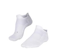 FALKE Men's GO5 Invisible M In Functional Yarn Anti-Blister 1 Pair Golf Socks, White 2000, 8-9