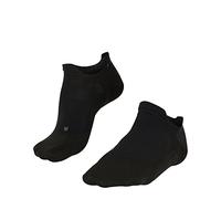 FALKE Men's GO5 Invisible M In Functional Yarn Anti-Blister 1 Pair Golf Socks, Black 3000, 5.5-7.5