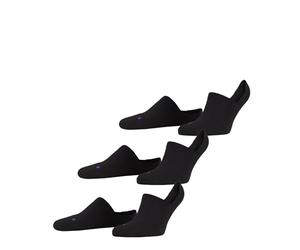 FALKE Hidden In Shoe High-Cut Light Cushioning Plush Sole Cooling Effect Multipack Breathable Quick-Drying Yarn 3 Pairs